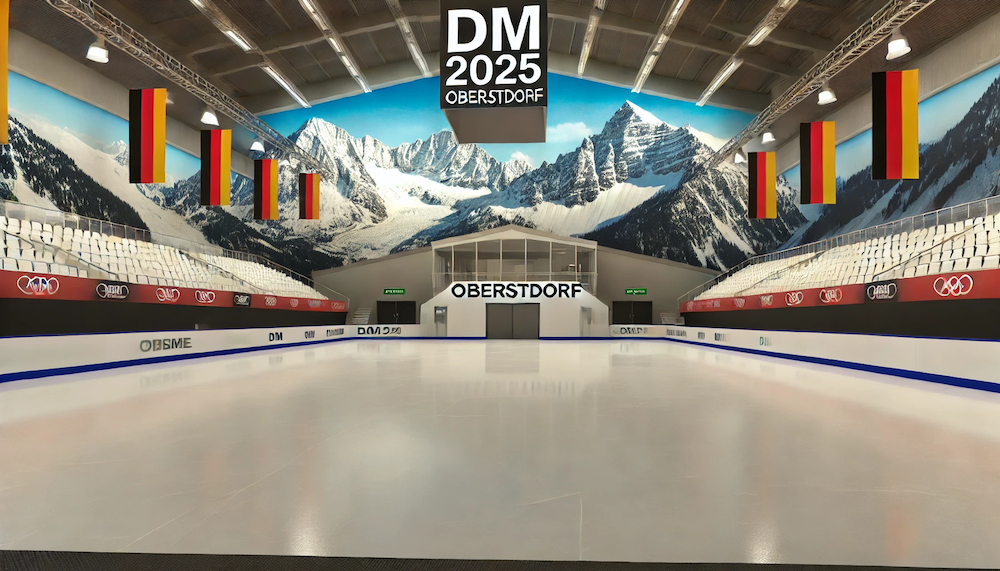 Deutsche Meisterschaften 2025 in Oberstdorf im Eiskunstlaufen